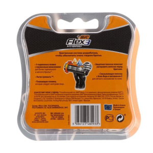 Сменные кассеты BIC 3 FLEX HYBRID 3 лезвия, 8 шт. Сменные кассеты BIC 3 FLEX HYBRID 3 лезвия, 8 шт.