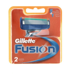 Сменные кассеты Gillette Fusion, 5 лезвий, 2 шт Сменные кассеты Gillette Fusion, 5 лезвий, 2 шт