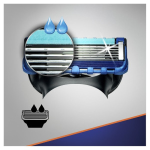 Сменные кассеты Gillette Fusion5 ProGlide, 5 лезвий, 4 шт. Сменные кассеты Gillette Fusion5 ProGlide, 5 лезвий, 4 шт.