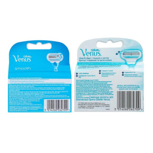 Сменные кассеты Gillette Venus, 3 лезвия, 4 шт Сменные кассеты Gillette Venus, 3 лезвия, 4 шт