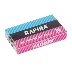Сменные лезвия классические Rapira, 10 шт Сменные лезвия классические Rapira, 10 шт