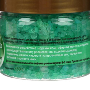 Соль для ванн Dr.Aqua Spa Expert, антицеллюлит De-tox , 350 г Соль для ванн Dr.Aqua Spa Expert, антицеллюлит De-tox , 350 г