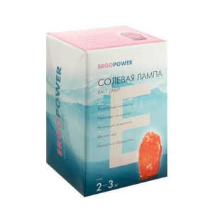 Солевая лампа Ergopower ER 501, 220 В, 15 Вт, 2-3 кг Солевая лампа Ergopower ER 501, 220 В, 15 Вт, 2-3 кг