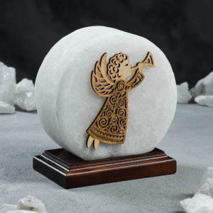 Соляная лампа "Ангел", круглый, 16 см × 16 см Соляная лампа "Ангел", круглый, 16 см × 16 см