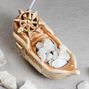 Соляная лампа "Кораблик керамический", 19 см × 8 см × 10,5 см Соляная лампа "Кораблик керамический", 19 см × 8 см × 10,5 см