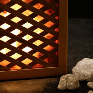 Соляная лампа "Панно Банное", 26х24 см Соляная лампа "Панно Банное", 26х24 см