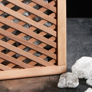 Соляная лампа "Панно Банное", 26х24 см Соляная лампа "Панно Банное", 26х24 см