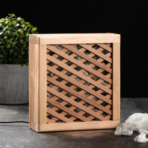 Соляная лампа "Панно Банное", 26х24 см Соляная лампа "Панно Банное", 26х24 см