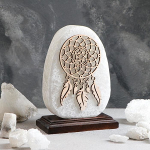 Соляная лампа "Панно ловец снов", 9 см × 15 см × 21 см, микс Соляная лампа "Панно ловец снов", 9 см × 15 см × 21 см, микс