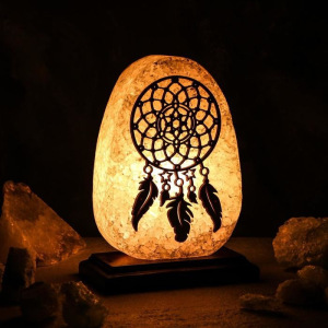Соляная лампа "Панно ловец снов", 9 см × 15 см × 21 см, микс Соляная лампа "Панно ловец снов", 9 см × 15 см × 21 см, микс