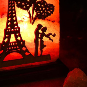 Соляная лампа "Панно Париж", 20 см, 3 кг Соляная лампа "Панно Париж", 20 см, 3 кг