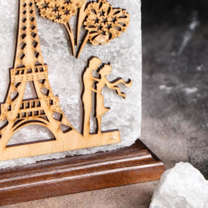 Соляная лампа "Панно Париж", 20 см, 3 кг Соляная лампа "Панно Париж", 20 см, 3 кг