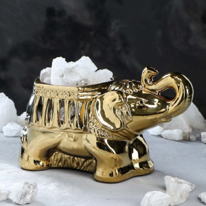 Соляная лампа "Слонёнок золотой", 18 см Соляная лампа "Слонёнок золотой", 18 см