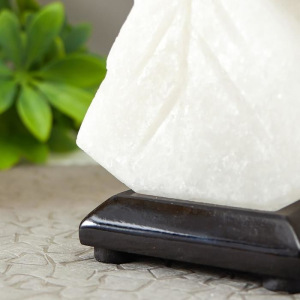 Соляной светильник "Елка" LED (диод цветной) USB белая соль 10х7х13 см Соляной светильник "Елка" LED (диод цветной) USB белая соль 10х7х13 см