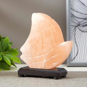 Соляной светильник "Кораблик" LED (диод белый) USB гималайская соль 12,5*15*5,5см Соляной светильник "Кораблик" LED (диод белый) USB гималайская соль 12,5*15*5,5см