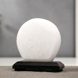 Соляной светильник "Круг" LED (диод цветной) USB белая соль 12,5*5*10 см Соляной светильник "Круг" LED (диод цветной) USB белая соль 12,5*5*10 см