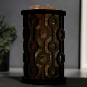 Соляной светильник с диммером цилиндр "Круги" 1х15Вт Е14, 1,5-2 кг 19х12х12 см Соляной светильник с диммером цилиндр "Круги" 1х15Вт Е14, 1,5-2 кг 19х12х12 см