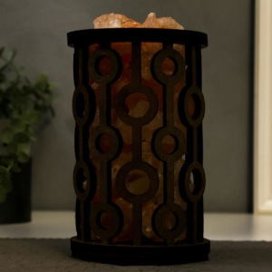 Соляной светильник с диммером цилиндр "Круги" 1х15Вт Е14, 1,5-2 кг 19х12х12 см Соляной светильник с диммером цилиндр "Круги" 1х15Вт Е14, 1,5-2 кг 19х12х12 см