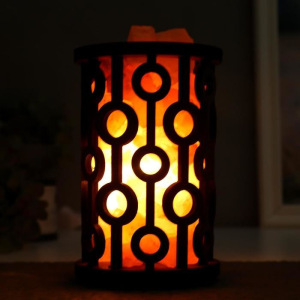 Соляной светильник с диммером цилиндр "Круги" 1х15Вт Е14, 1,5-2 кг 19х12х12 см Соляной светильник с диммером цилиндр "Круги" 1х15Вт Е14, 1,5-2 кг 19х12х12 см