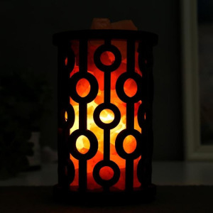 Соляной светильник с диммером цилиндр "Круги" 1х15Вт Е14, 1,5-2 кг 19х12х12 см Соляной светильник с диммером цилиндр "Круги" 1х15Вт Е14, 1,5-2 кг 19х12х12 см