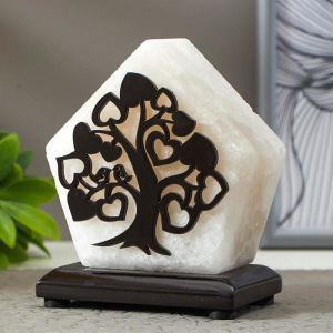 Соляной светильник с диммером "Дерево малое" Е14 15Вт 1,3 кг белая соль 13х8х15 см Соляной светильник с диммером "Дерево малое" Е14 15Вт 1,3 кг белая соль 13х8х15 см