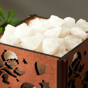 Соляной светильник с диммером "Корзина Б Ангелы" E14 15Вт 14х14х18 см Соляной светильник с диммером "Корзина Б Ангелы" E14 15Вт 14х14х18 см