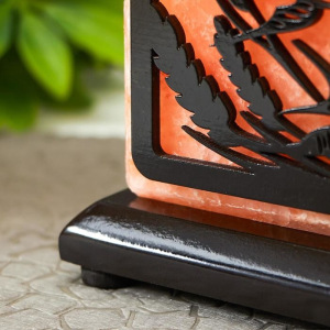 Соляной светильник с диммером "Ласточки" Е14 15Вт 1,3-1,4 кг гимал. соль 12х7х12 см Соляной светильник с диммером "Ласточки" Е14 15Вт 1,3-1,4 кг гимал. соль 12х7х12 см