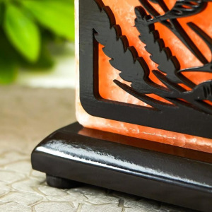 Соляной светильник с диммером "Ласточки" Е14 15Вт 1,3-1,4 кг гимал. соль 12х7х12 см Соляной светильник с диммером "Ласточки" Е14 15Вт 1,3-1,4 кг гимал. соль 12х7х12 см