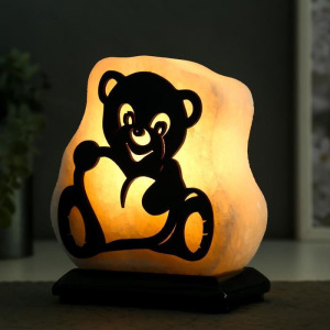 Соляной светильник с диммером "Мишка" 1х15Вт Е14, малый 1,8-2 кг 22х20х20 см Соляной светильник с диммером "Мишка" 1х15Вт Е14, малый 1,8-2 кг 22х20х20 см