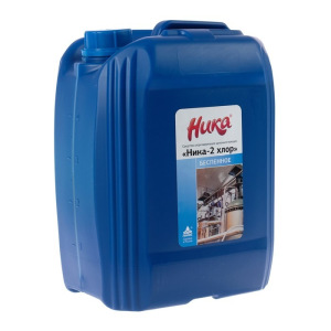 Средство хлоросодержащее щелочное моющее "Ника-2 хлор (беспенное)", кан. 6,0 кг Средство хлоросодержащее щелочное моющее "Ника-2 хлор (беспенное)", кан. 6,0 кг