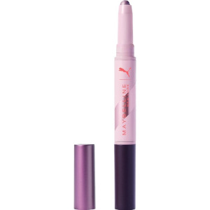 Стойкие тени-стик для век Maybelline х Puma, двусторонние, оттенок 02 фиолетовый Стойкие тени-стик для век Maybelline х Puma, двусторонние, оттенок 02 фиолетовый