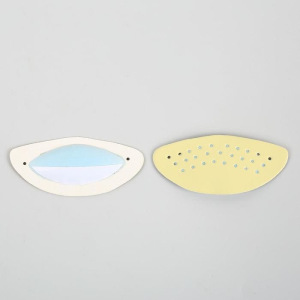 Супинатор для обуви, дышащие, на клеевой основе, пара, цвет молочный Супинатор для обуви, дышащие, на клеевой основе, пара, цвет молочный