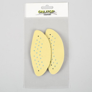 Супинатор для обуви, дышащие, на клеевой основе, пара, цвет молочный Супинатор для обуви, дышащие, на клеевой основе, пара, цвет молочный