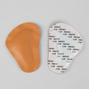 Супинатор для обуви, Т-образный для переднего отдела стопы, на клеевой основе, 10 × 7,5 см, пара, цвет бежевый Супинатор для обуви, Т-образный для переднего отдела стопы, на клеевой основе, 10 × 7,5 см, пара, цвет бежевый