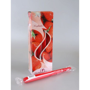 Свеча античная ароматическая "Клубника", 2,3х 24,5 см Свеча античная ароматическая "Клубника", 2,3х 24,5 см