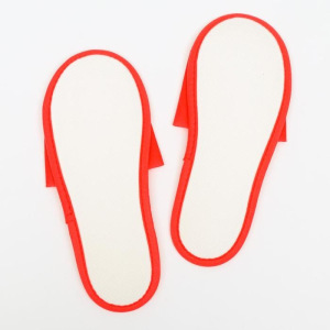 Тапочки с открытым мысом КРАСНЫЕ "Боббер" Стандарт 20 пар уп Тапочки с открытым мысом КРАСНЫЕ "Боббер" Стандарт 20 пар уп