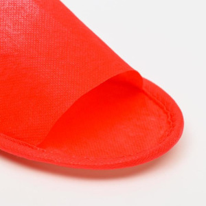 Тапочки с открытым мысом КРАСНЫЕ "Боббер" Стандарт 20 пар уп Тапочки с открытым мысом КРАСНЫЕ "Боббер" Стандарт 20 пар уп