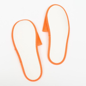 Тапочки с открытым мысом ПЕРСИКОВЫЕ "Боббер" Classic 20 пар уп Тапочки с открытым мысом ПЕРСИКОВЫЕ "Боббер" Classic 20 пар уп