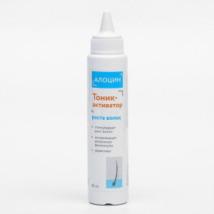 Тоник-активатор роста волос «Алоцин», 65 мл Тоник-активатор роста волос «Алоцин», 65 мл