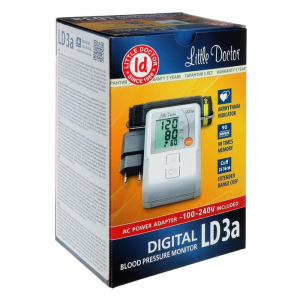 Тонометр электронный Little Doctor LD-3а, автоматический, адаптер в комплекте Тонометр электронный Little Doctor LD-3а, автоматический, адаптер в комплекте