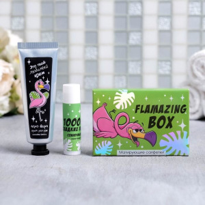 Travel набор "Будь прекрасна", крем для рук, бальзам для губ, матирующие салфетки Travel набор "Будь прекрасна", крем для рук, бальзам для губ, матирующие салфетки