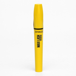 Тушь для ресниц Divage 90х60х90 Maxi № 9101 экстремальный объем и эффект накладных ресниц, черная, 10 мл Тушь для ресниц Divage 90х60х90 Maxi № 9101 экстремальный объем и эффект накладных ресниц, черная, 10 мл