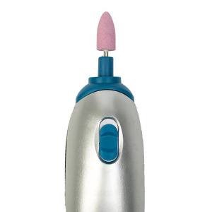 УЦЕНКА Машинка для маникюра LuazON LMM-006, 4 насадки, 2 АА (не в комплекте), серебристая УЦЕНКА Машинка для маникюра LuazON LMM-006, 4 насадки, 2 АА (не в комплекте), серебристая