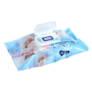 Влажные салфетки Aura Ultra Comfort, детские, гипоаллергенные, 100 шт. Влажные салфетки Aura Ultra Comfort, детские, гипоаллергенные, 100 шт.