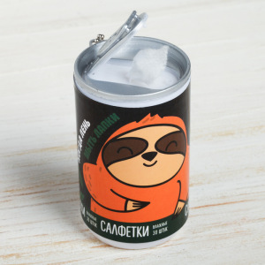 Влажные салфетки "Когда лень мыть руки" 30 штук Влажные салфетки "Когда лень мыть руки" 30 штук