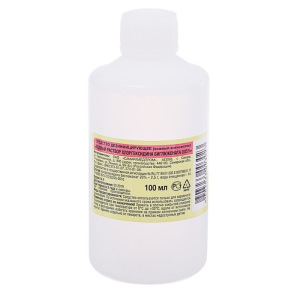 Водный раствор хлоргексидина биглюконата 0,05%, пластик, 100 мл. Водный раствор хлоргексидина биглюконата 0,05%, пластик, 100 мл.