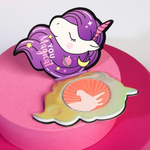 Запечёные румяна Unicorn magic, оттенок натурально-розовый Запечёные румяна Unicorn magic, оттенок натурально-розовый