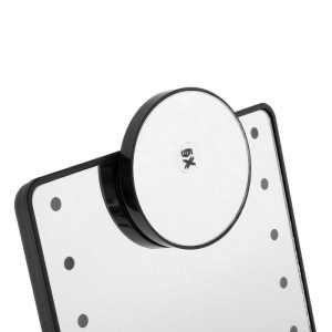 Зеркало ENERGY EN-705Z, подсветка, +увеличительное зеркало 5Х d=7.5 см, 16.3х21.2 см, 4хААА Зеркало ENERGY EN-705Z, подсветка, +увеличительное зеркало 5Х d=7.5 см, 16.3х21.2 см, 4хААА