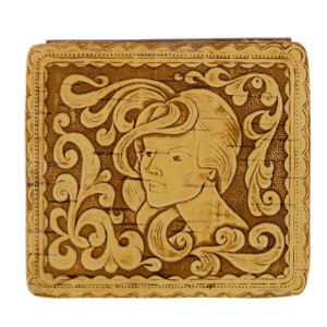 Зеркало на шарнирах, микс, береста Зеркало на шарнирах, микс, береста