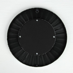 Зеркало настенное «Лучи», d зеркальной поверхности 12 см, цвет «состаренное серебро» Зеркало настенное «Лучи», d зеркальной поверхности 12 см, цвет «состаренное серебро»